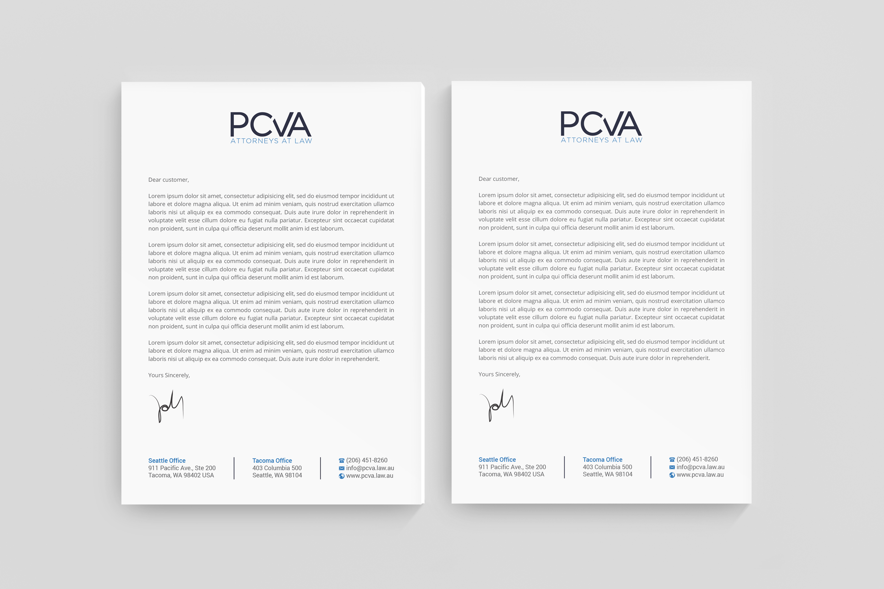 Letterhead Design by R.design for this project | Design #24405610