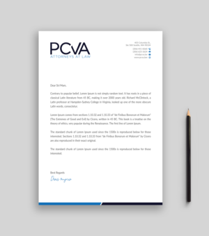 Letterhead Design by Musa. A for this project | Design: #24401229