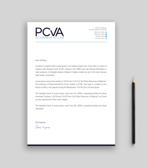 Letterhead Design by Musa. A for this project | Design: #24401237