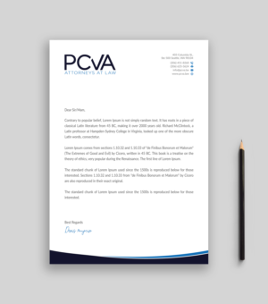 Letterhead Design by Musa. A for this project | Design: #24401239