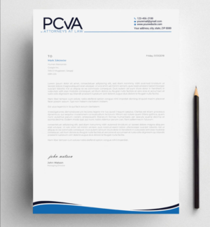 Letterhead Design by Imagine design000 for this project | Design: #24399982