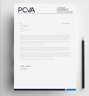 Letterhead Design by Imagine design000 for this project | Design #24399983