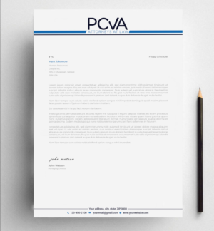 Letterhead Design by Imagine design000 for this project | Design: #24399984