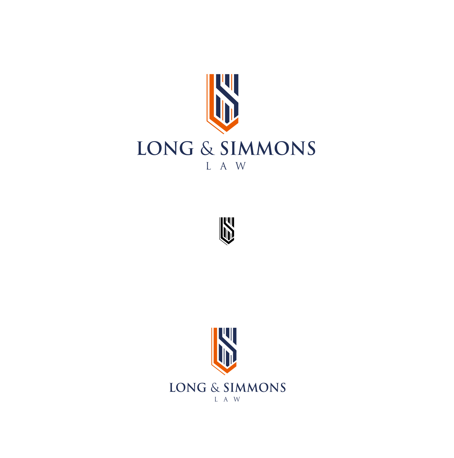 Logo Design by sanalkumar for Long & Simmons Law | Design #24415896