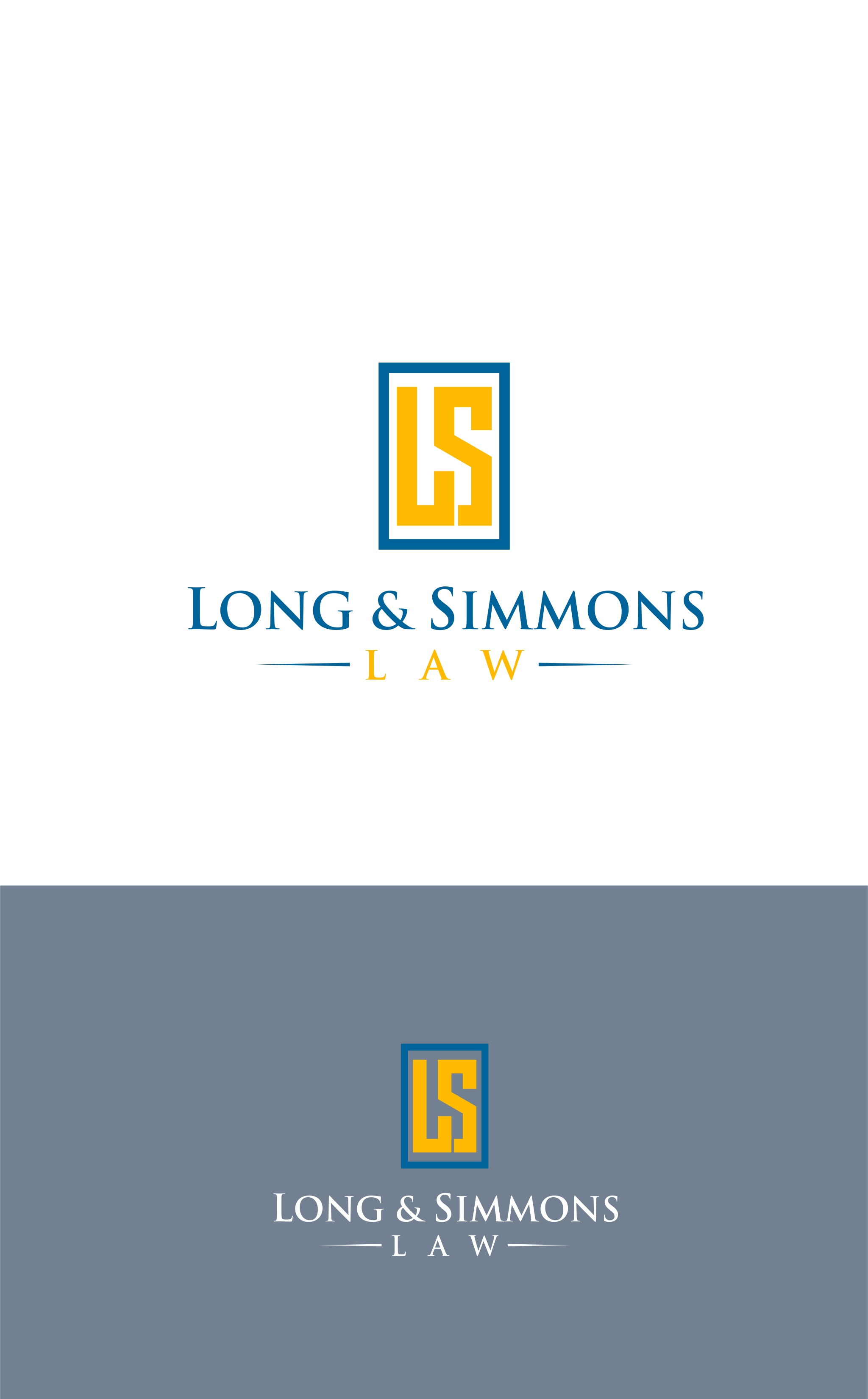 Logo Design by alok bhopatkar for Long & Simmons Law | Design #24501912