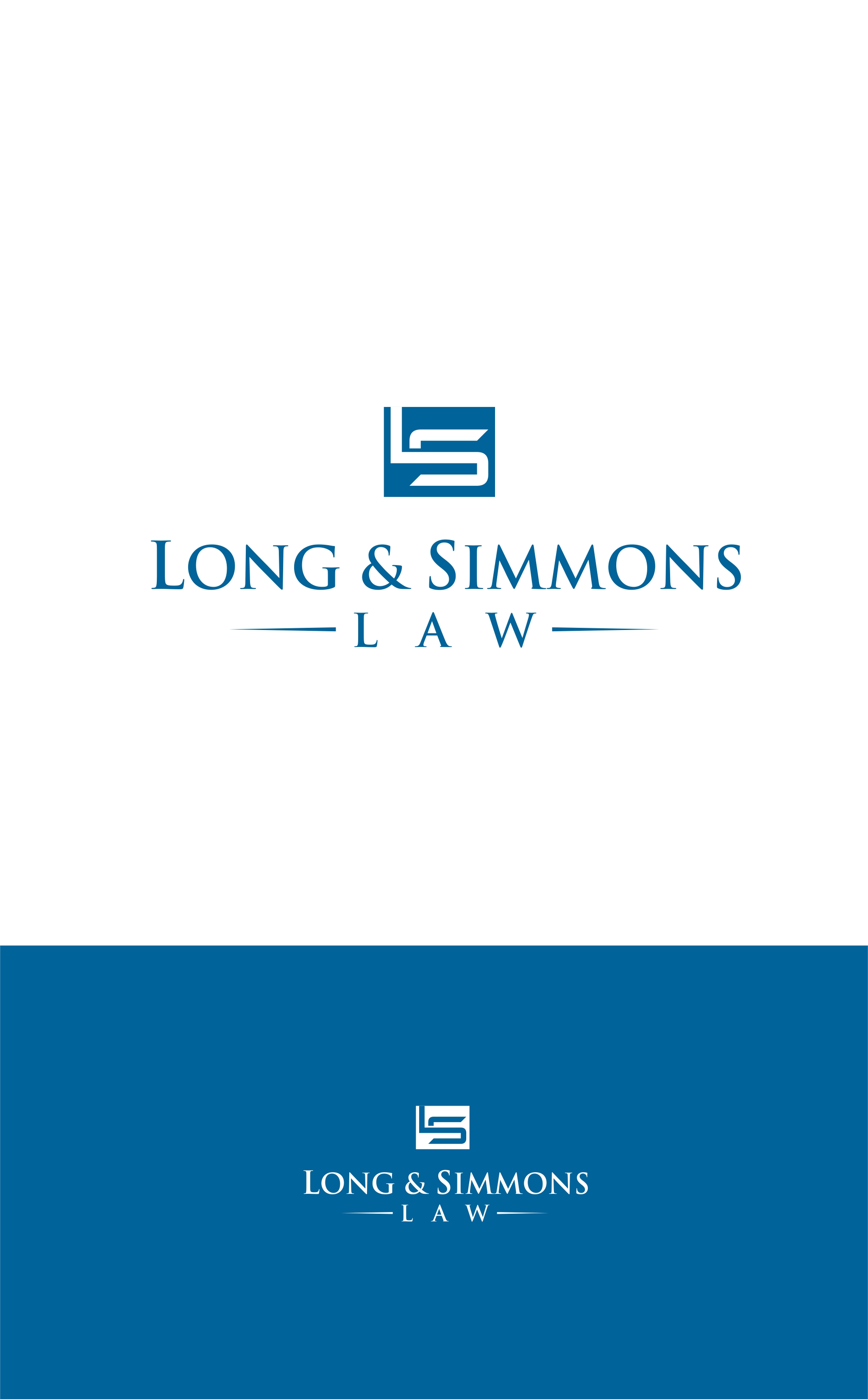Logo Design by alok bhopatkar for Long & Simmons Law | Design #24502030