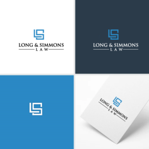 Logo Design by coolbizzsolution2014 for Long & Simmons Law | Design: #24452681