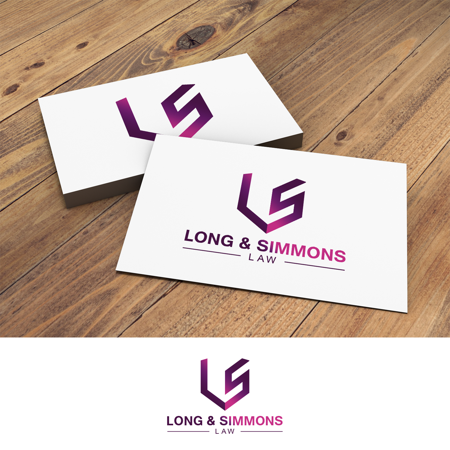 Logo Design by DiLion for Long & Simmons Law | Design #24507039