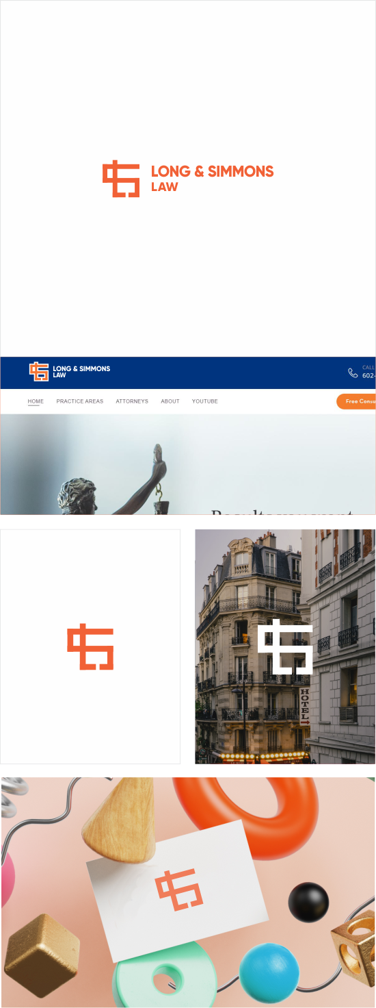Diseño de Logo por Naavyd para Long & Simmons Law | Diseño #24439483