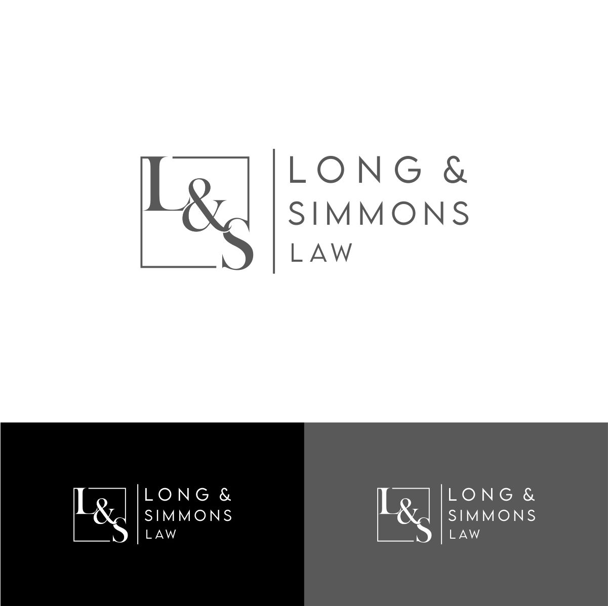 Logo Design by creative.bugs for Long & Simmons Law | Design #24406005