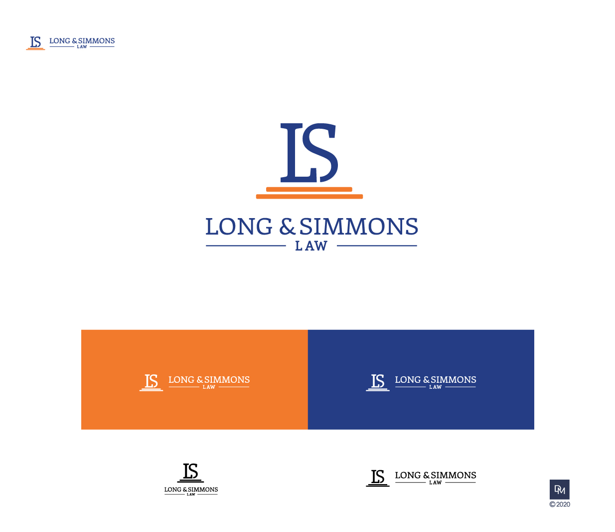 Logo Design by DiMartero for Long & Simmons Law | Design #24475503