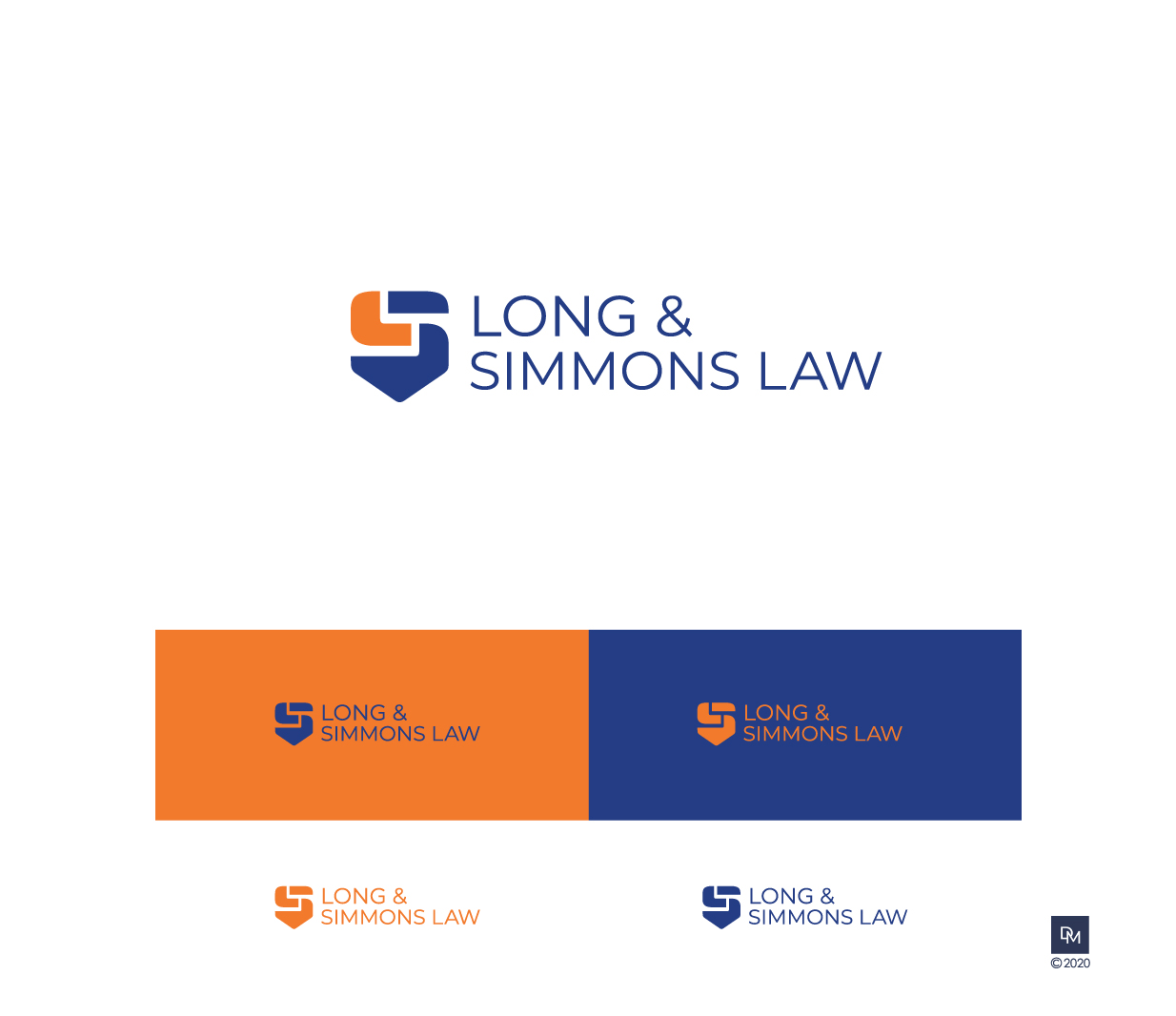 Logo Design by DiMartero for Long & Simmons Law | Design #24476031