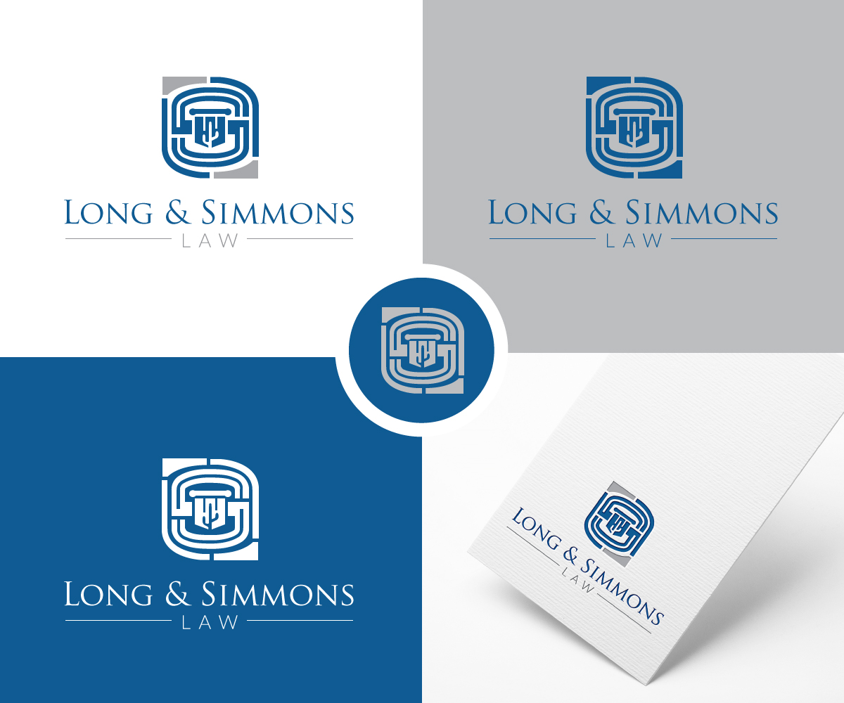 Logo Design by edwinnegz1 for Long & Simmons Law | Design #24403992