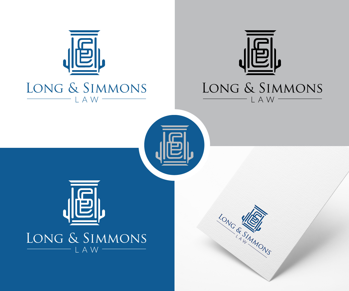 Logo Design by edwinnegz1 for Long & Simmons Law | Design #24409733