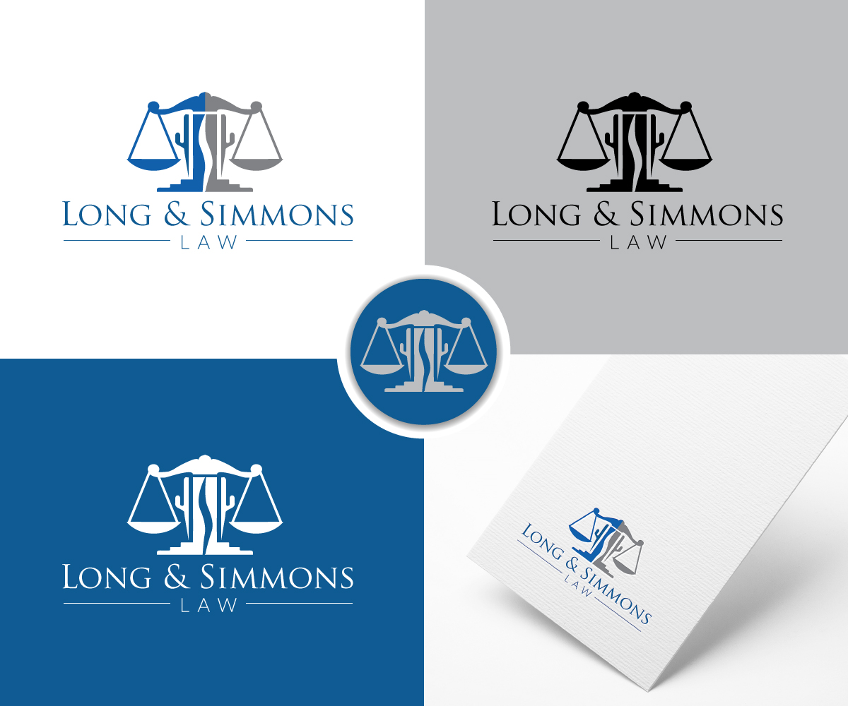 Logo Design by edwinnegz1 for Long & Simmons Law | Design #24420802