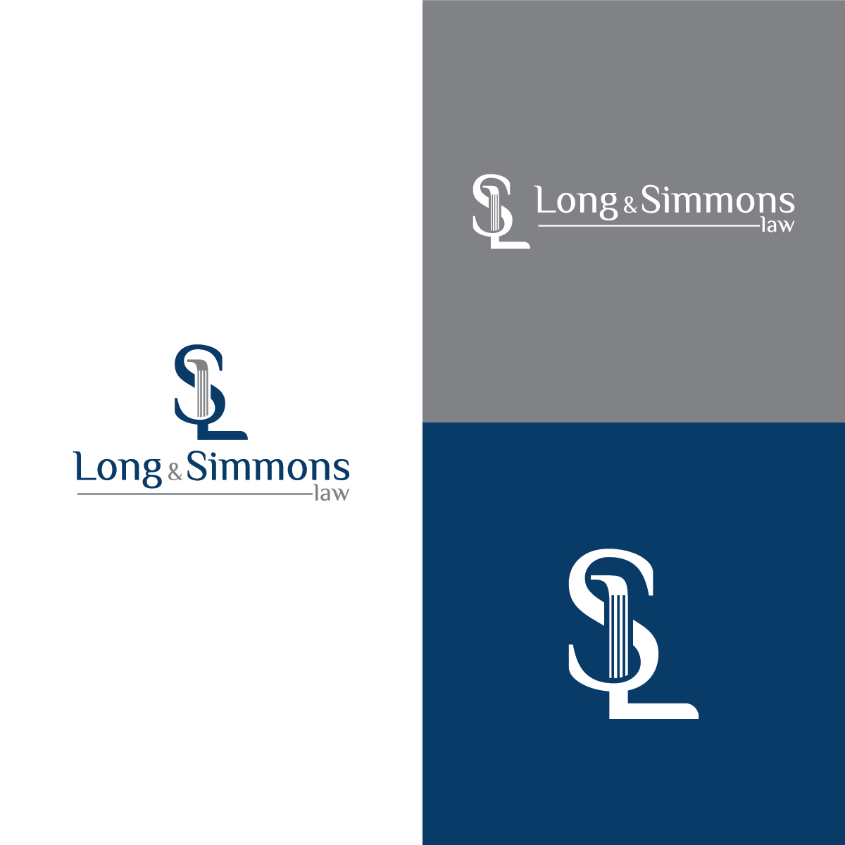 Logo Design by MuhammadHussnain for Long & Simmons Law | Design #24497585