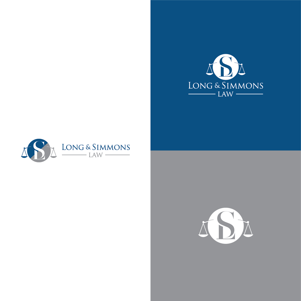 Logo Design by MuhammadHussnain for Long & Simmons Law | Design #24497586
