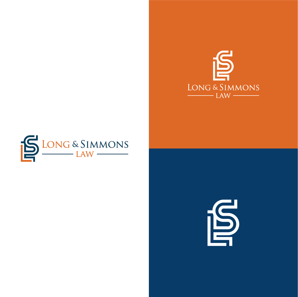 Logo Design by MuhammadHussnain for Long & Simmons Law | Design #24497588