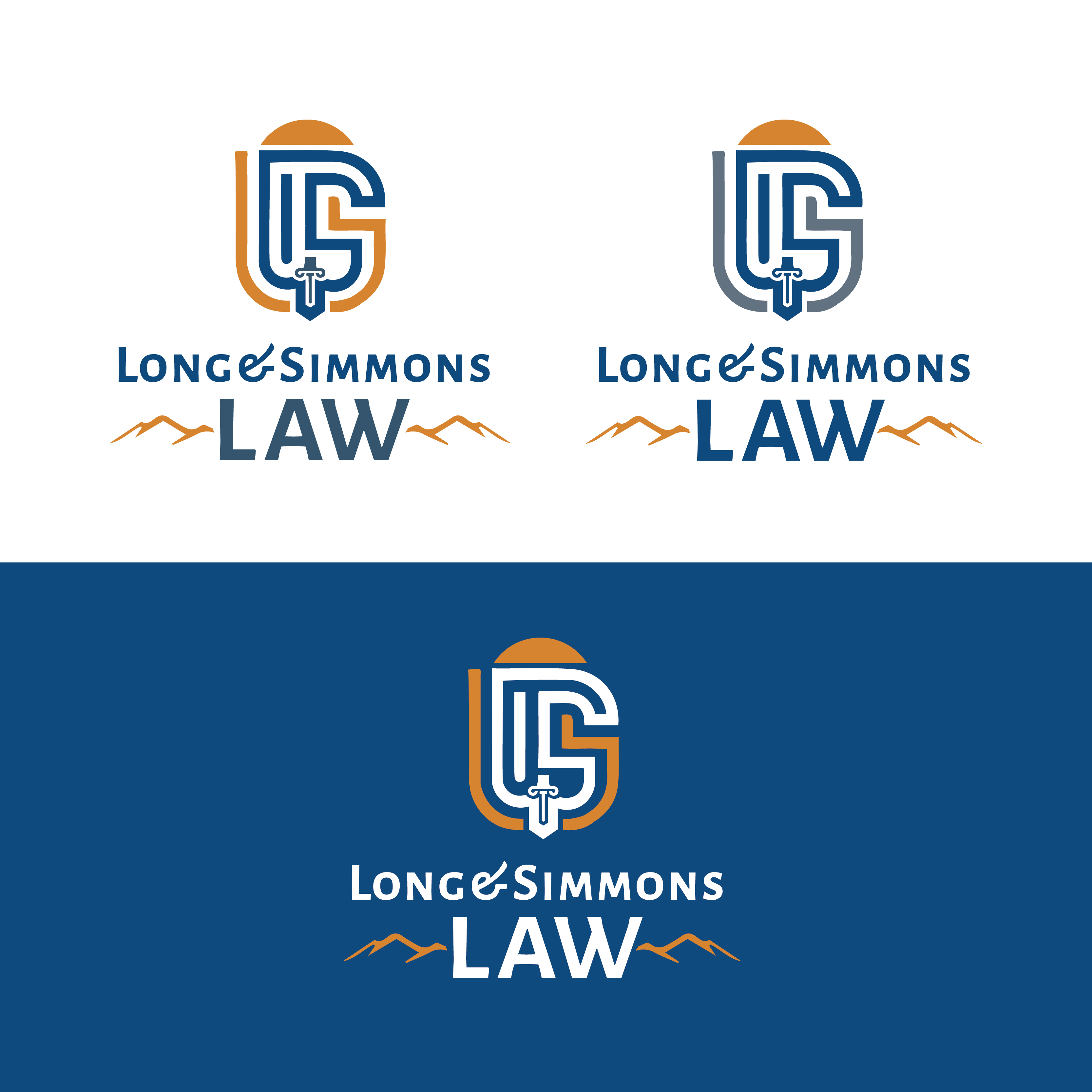 Logo Design by ArtGraphic for Long & Simmons Law | Design #24418091