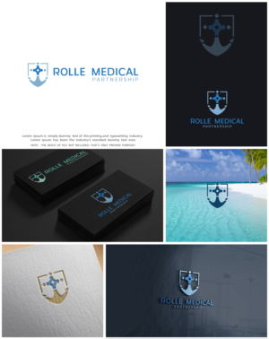Logo Design by AKG for Rolle Medical Partnership | Design #24416592