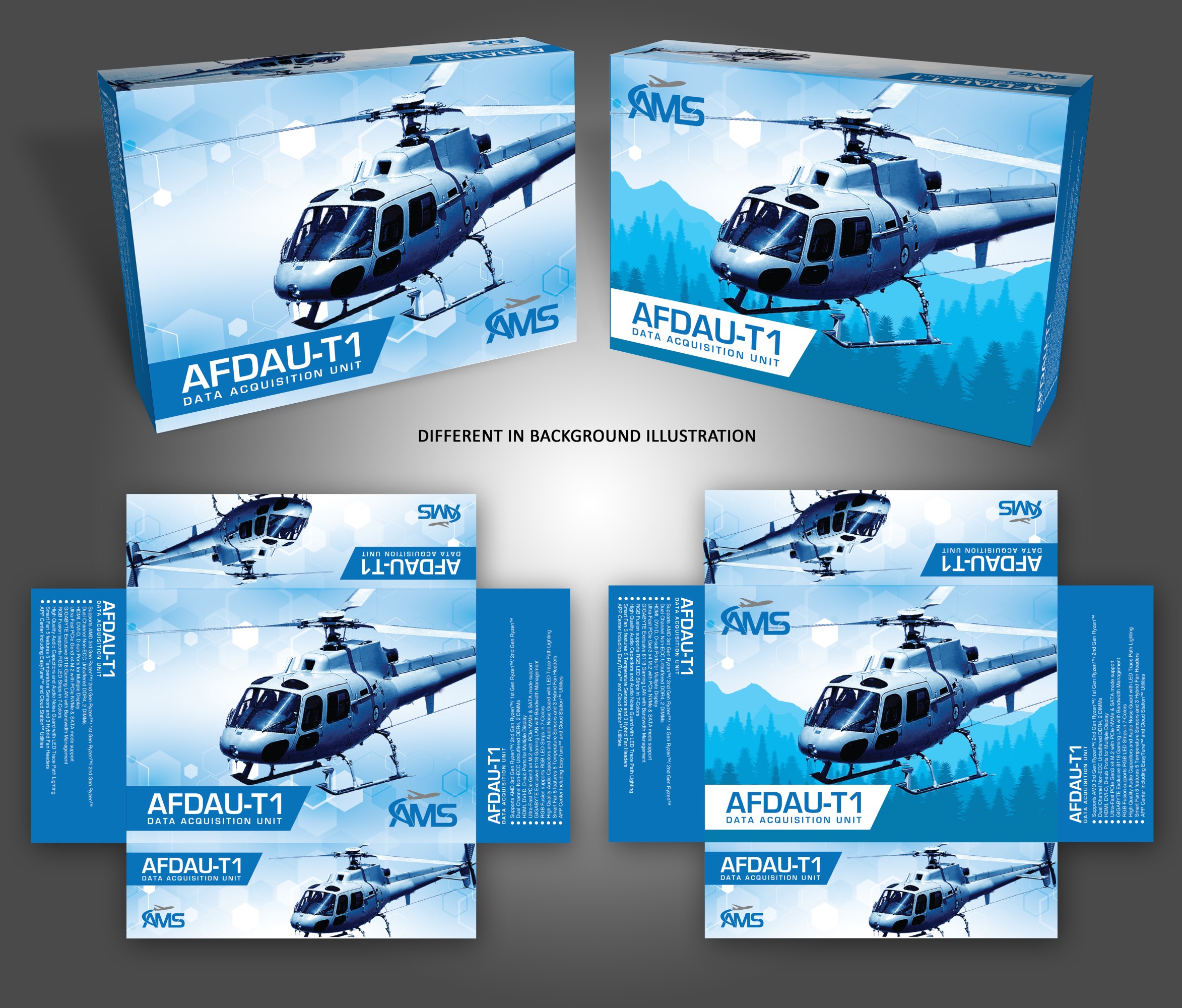 Packaging Design by oasegrafis for Airborne Mission Systems | Design #24436447