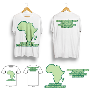 United People of Africa  | Diseño de Camiseta por aditya msf54