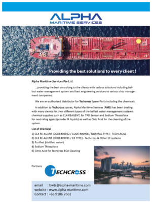 Flyer-Design von Chandra für Alpha Maritime Services | Design #24408458