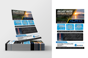 Flyer Design by Impressive Solutions for Alpha Maritime Services | Design: #24411992