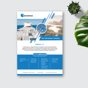 Flyer-Design von Louie Fuentes für Alpha Maritime Services | Design #24414892