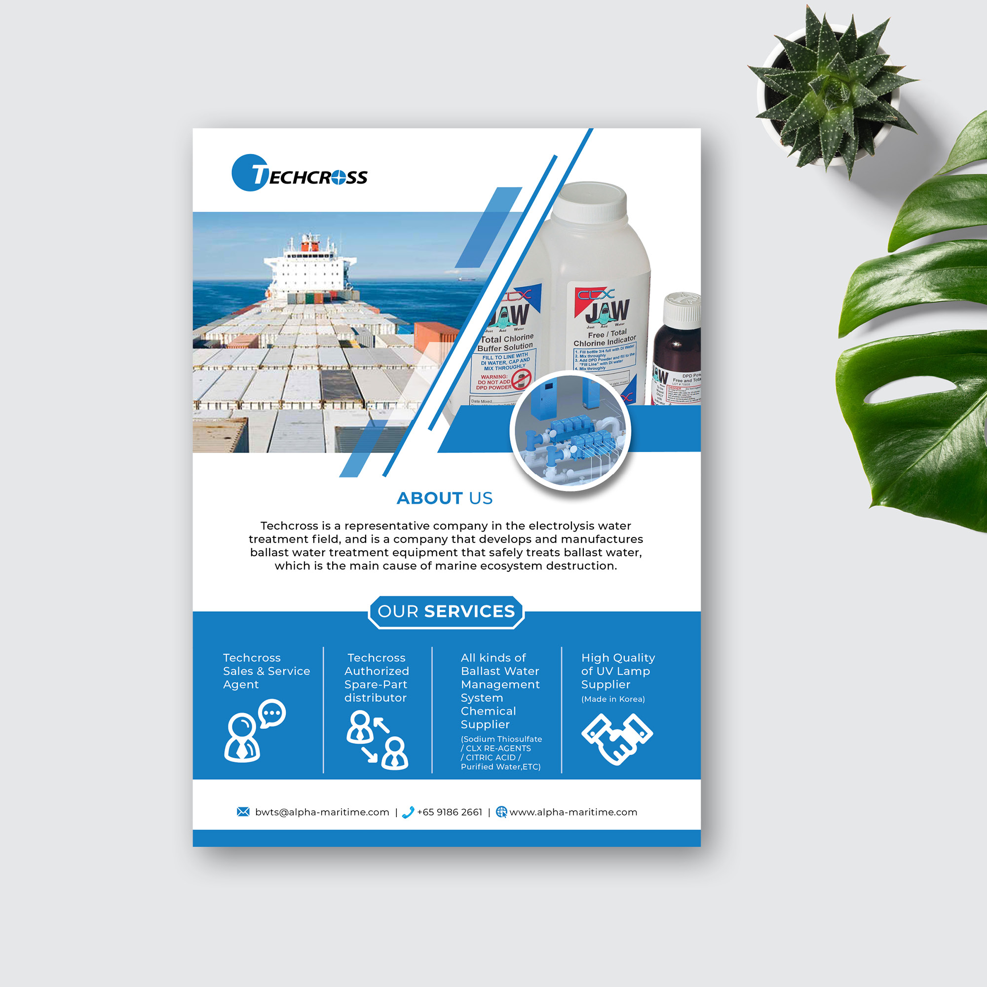 Flyer Design by Louie Fuentes | Manobo Graphic Design Services for Alpha Maritime Services | Design #24415286
