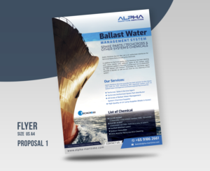 Flyer Design by angelcolmenares3 for Alpha Maritime Services | Design: #24411792