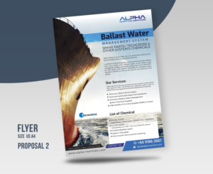 Flyer Design by angelcolmenares3 for Alpha Maritime Services | Design: #24411805