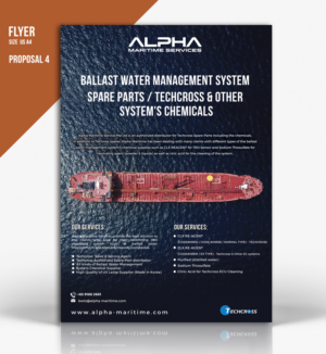 Flyer Design by angelcolmenares3 for Alpha Maritime Services | Design: #24415808