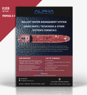 Flyer Design by angelcolmenares3 for Alpha Maritime Services | Design: #24417948