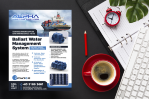 Flyer Design by rkailas for Alpha Maritime Services | Design #24413509