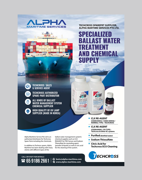 Flyer Design by rkailas for Alpha Maritime Services | Design #24421804