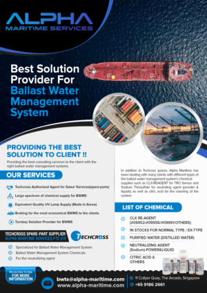 Flyer-Design von SAI DESIGNS für Alpha Maritime Services | Design: #24427961