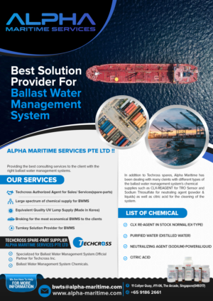 Flyer-Design von SAI DESIGNS für Alpha Maritime Services | Design: #24429115