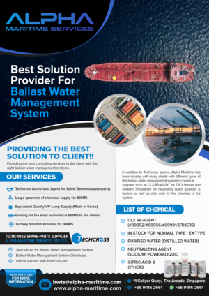 Flyer-Design von SAI DESIGNS für Alpha Maritime Services | Design: #24430719