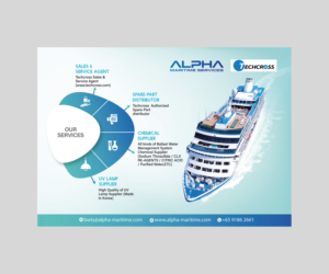 Flyer Design by Electra Films for Alpha Maritime Services | Design: #24419524
