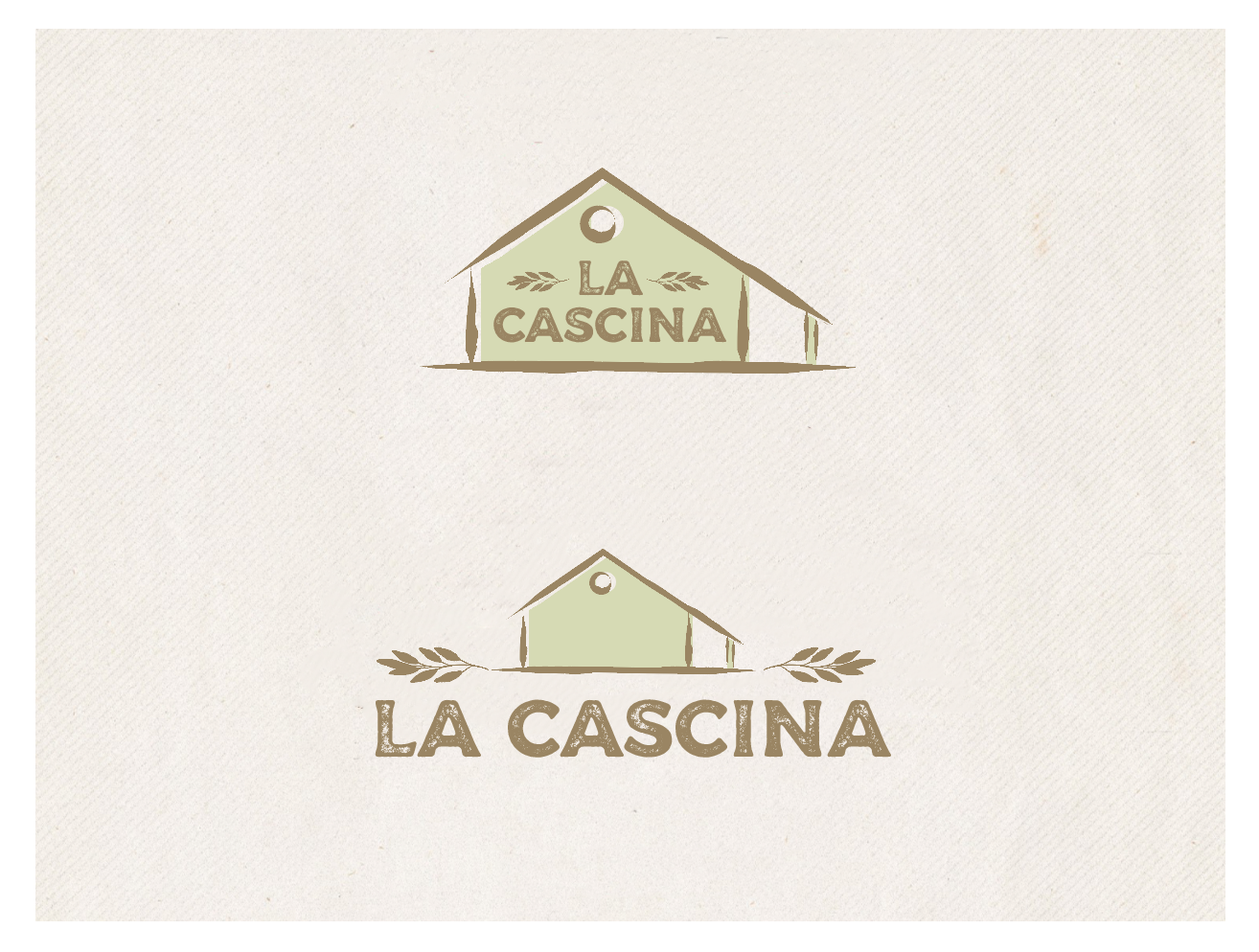 Logo Design by wonderland for Azienda Agricola La Cascina Società Semplice di Pietrobon S. e Ferraro G. | Design #24422065