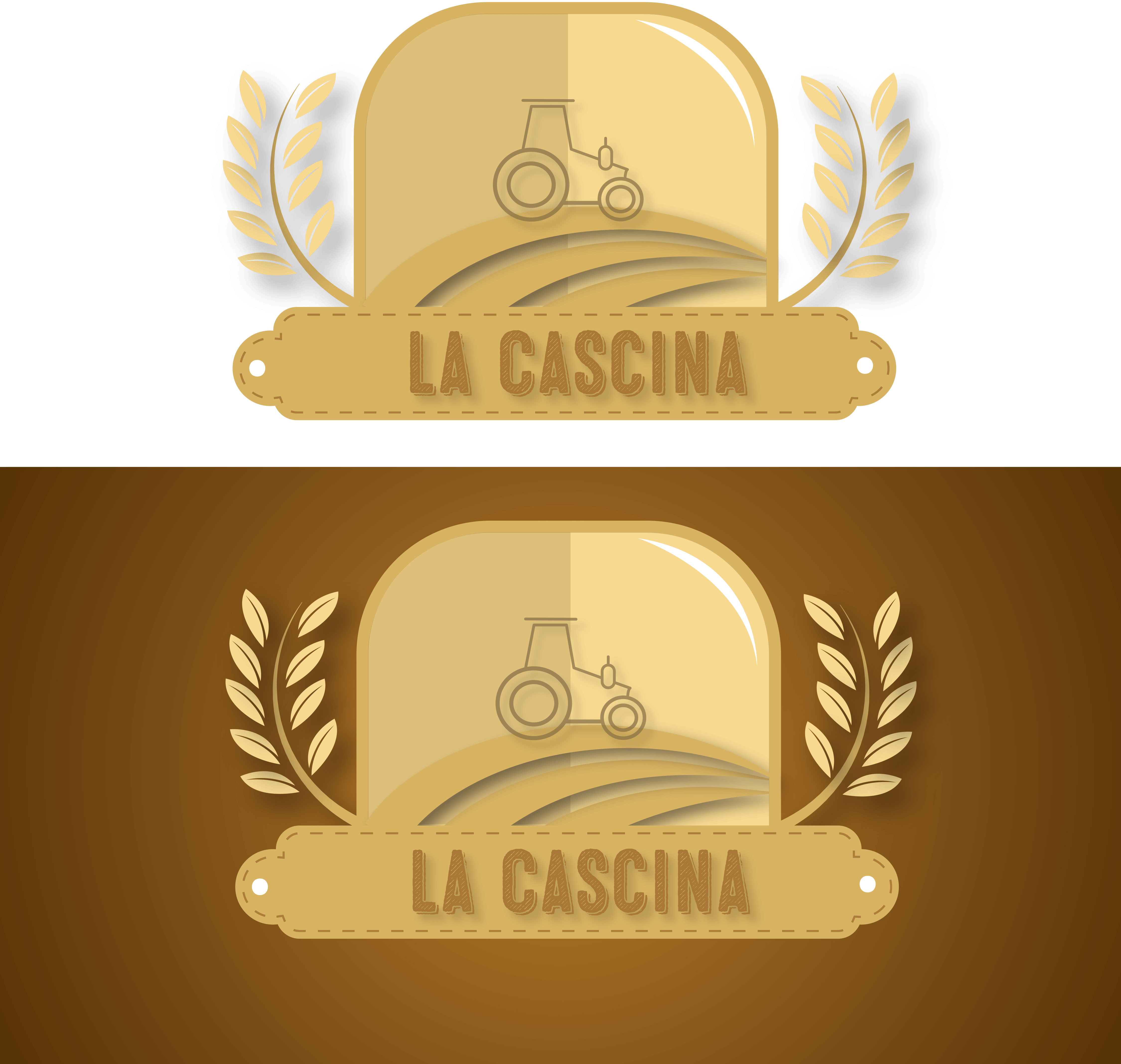 Design de Logo par LGart pour Azienda Agricola La Cascina Società Semplice di Pietrobon S. e Ferraro G. | Design #24444592