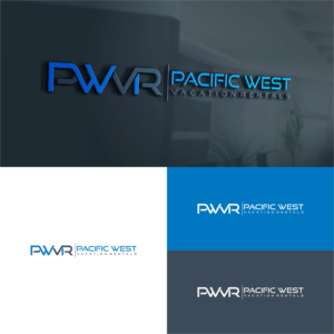 It can say Pacific West Vacation Rentals, it can say PWVR, it can be Vacation rentals. | Diseño de Logo por tejo