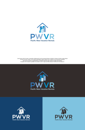It can say Pacific West Vacation Rentals, it can say PWVR, it can be Vacation rentals. | Logo Design by siti MWDesign