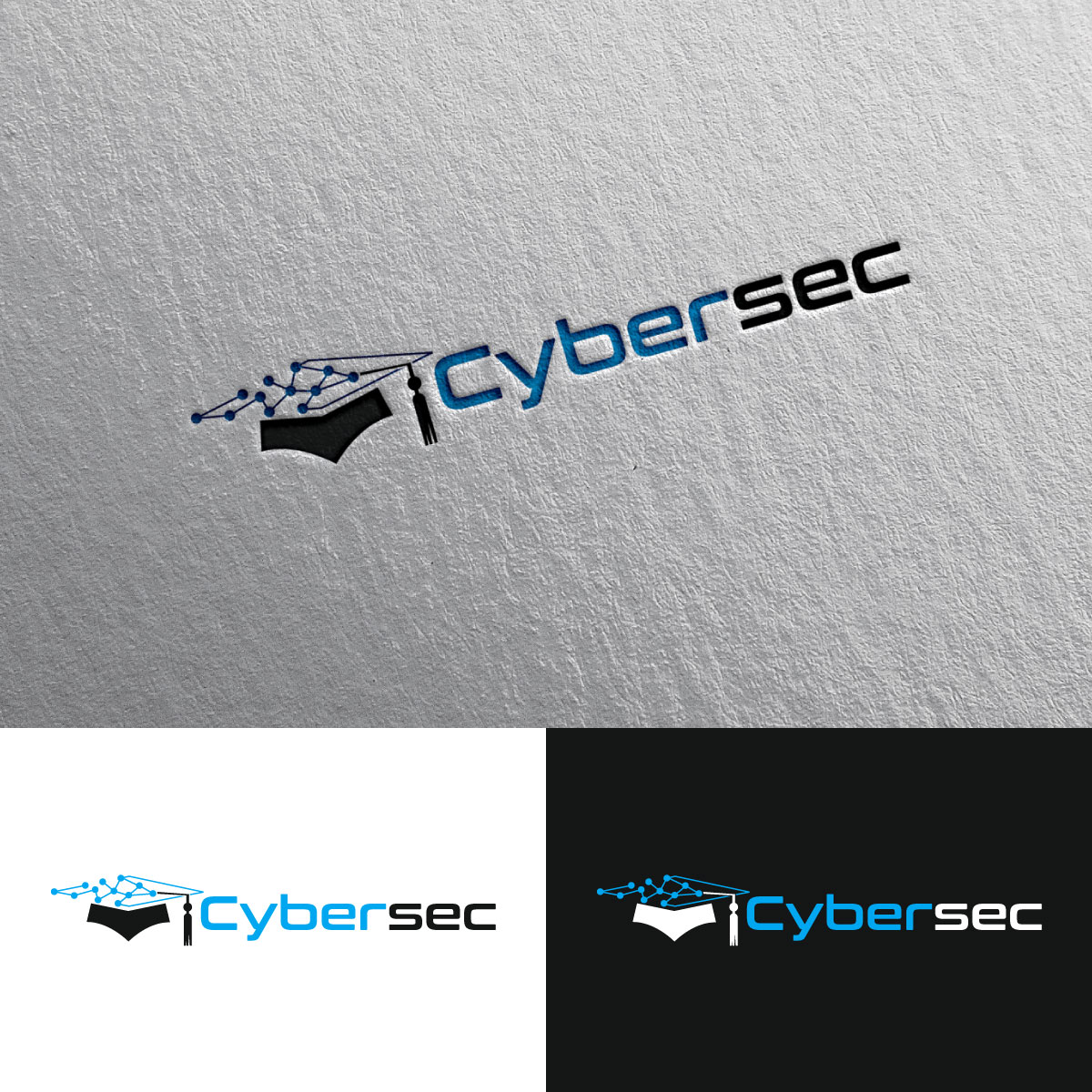Masculine, Bold, Computer Training Logo Design for Cybersec by Rii ...