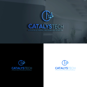 CatalysTech  (Optional tag line: Connecting people, processes and technology) | Logo Design by ZiangArt_Studio
