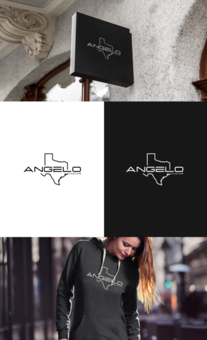 Angelo Custom | Logo Design by GLDesigns