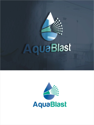 Aqua Blast | Logo-Design von cjssan