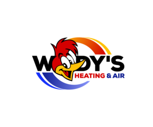 Woody's Heating & Air | Diseño de Logo por sangeloenriquez
