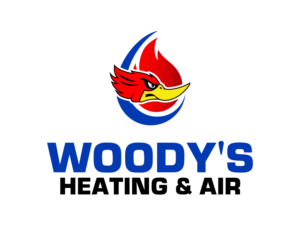 Diseño de Logo por emdeee para Woody's Heating & Air Conditioning LLC | Diseño: #24411812